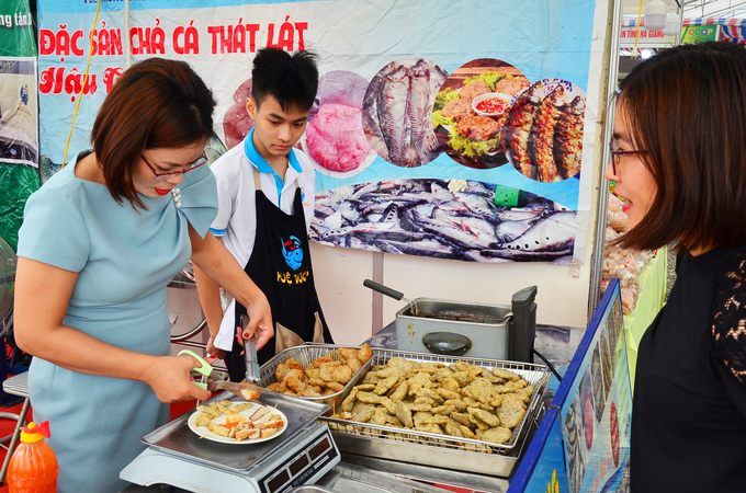 Chả cá thát lát-một sản phẩm OCOP Hà Nội. Ảnh: NNVN.