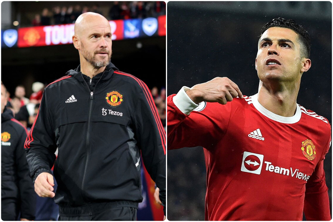 Cristiano Ronaldo đã rời Man United khi không còn được Erik ten Hag tin tưởng. 