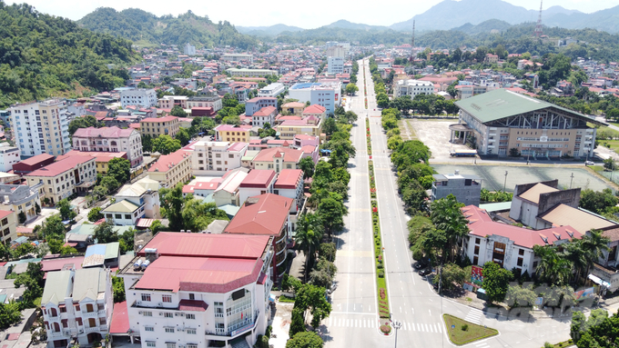 Thành phố Bắc Kạn, địa phương cấp huyện đầu tiên của tỉnh Bắc Kạn về đích NTM. Ảnh: Toán Nguyễn.