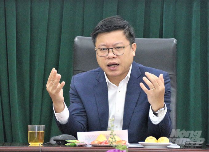 Mr. Nguyen Quoc Toan said that both Japan and Vietnam have become the major import and export markets for agricultural products.  Photo: Pham Hieu.