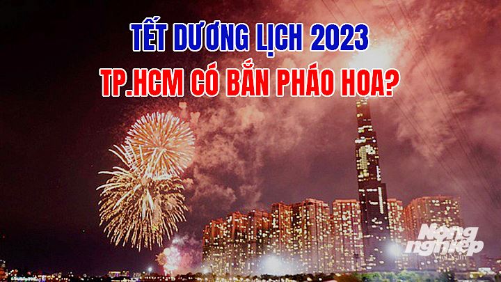 TP.HCM có bắn pháo hoa đêm giao thừa 2023?