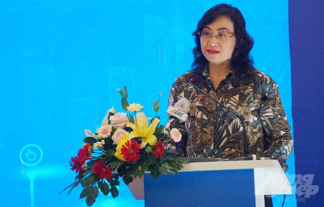 Bà Phan Thị Thắng, Phó Chủ tịch UBND TP.HCM được Thủ tướng Chính phủ bổ nhiệm giữ chức Thứ trưởng Bộ Công thương. Ảnh: Nguyễn Thủy.