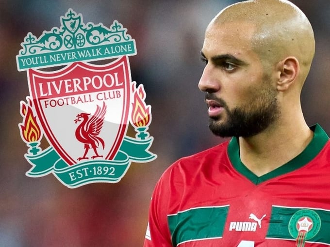 Liverpool nhanh tay chiêu mộ Sofyan Amrabat? Ảnh: Express.