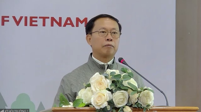 Dr. Nguyen Ba Ngai, Vice Chairman of the Vietnam Forest Owner Association.