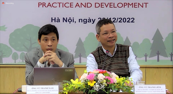 The workshop was chaired by the Department of International Cooperation in collaboration with the General Department of Forestry on December 23 in Hanoi.