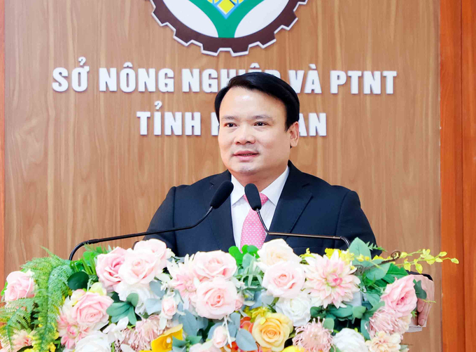Ông Phùng Thành Vinh được kỳ vọng sẽ tạo ra nhiều dấu ấn đậm nét cho ngành NN-PTNT Nghệ An. Ảnh: Phạm Bằng.