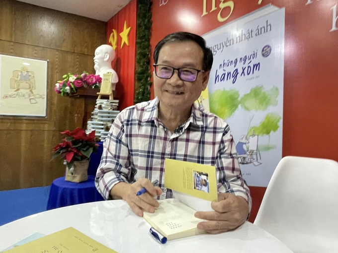Nhà văn Nguyễn Nhật Ánh tuổi 68.