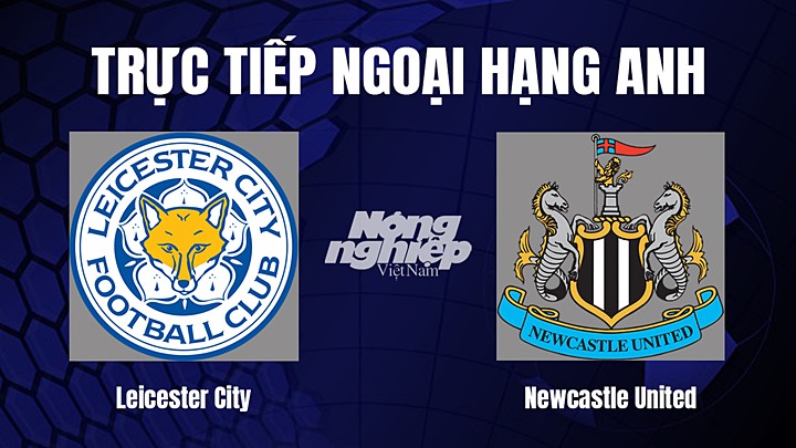 Trực tiếp bóng đá Ngoại hạng Anh giữa Leicester City vs Newcastle United hôm nay 26/12/2022