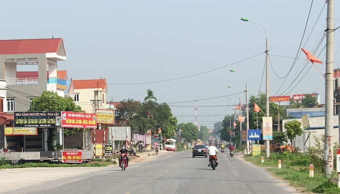 Huyện Việt Yên tiến tới thành lập thị xã vào năm 2025. Ảnh: BG.