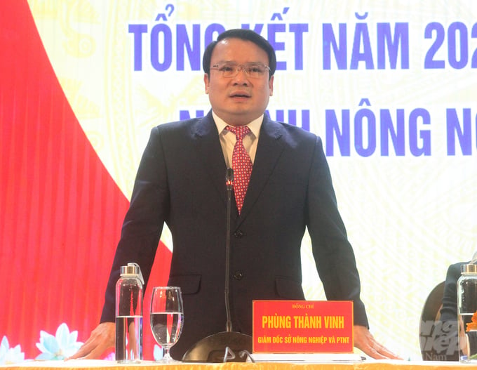 Ông Phùng Thành Vinh, Giám đốc Sở NN-PTNT khẳng định Sở NN-PTNT sẽ có trách nhiệm để cùng nỗ lực tháo gỡ các nút thắt của ngành. Ảnh: Việt Khánh.
