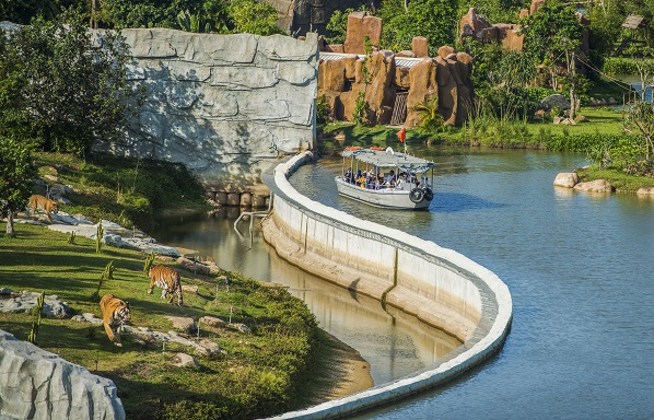 Du khảo thiên nhiên hoang dã trên sông tại River Safari.