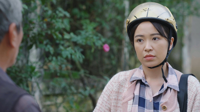 Diễn viên Kim Oanh vào vai nữ chính Son trong bộ phim 'Dưới bóng cây hạnh phúc'.
