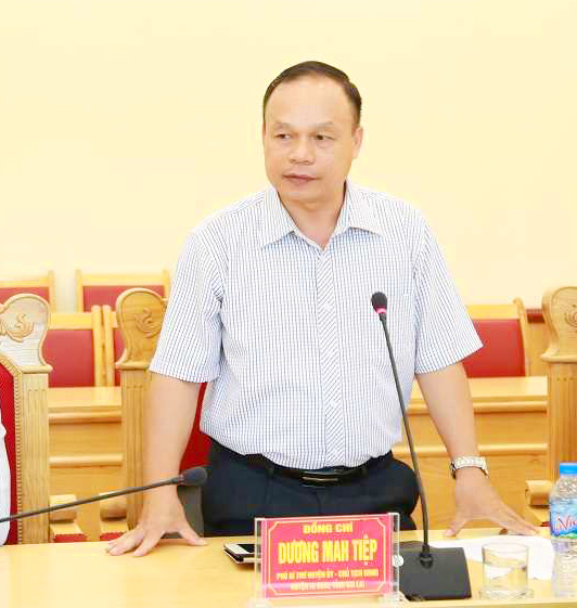 Ông Dương Mah Tiệp - tân Phó Chủ tịch UBND tỉnh Gia Lai. Ảnh: Tuấn Anh.