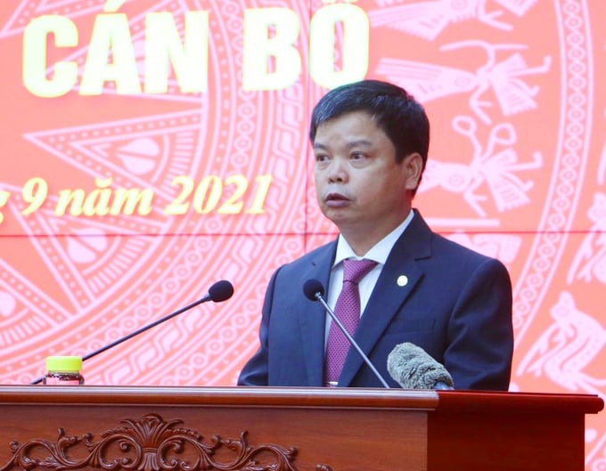 Ông Nguyễn Hữu Quế - tân Phó Chủ tịch UBND tỉnh Gia Lai. Ảnh: Tuấn Anh.