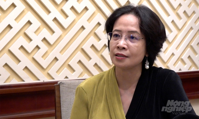 Bà Nguyễn Thị Lan Hương, Chủ tịch HĐQT Công ty CP Sản xuất & Xuất nhập khẩu Việt Phúc. Ảnh: Đức Minh.