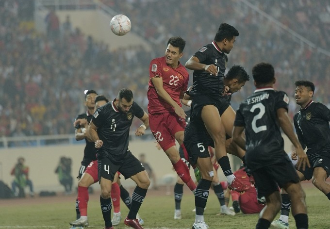 Tiến Linh chơi ấn tượng và có được bàn thắng trước Indonesia. Ảnh: VnExpress.