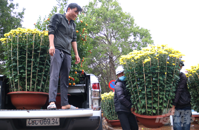 Chợ hoa tết là dịp các nhà vườn, nghệ nhân trong nước giao lưu, mua bán, quảng bá các sản phẩm, hiện vật thuộc ngành nghề hoa kiểng, cây cảnh... tạo không khí vui tuơi, phấn khởi cho người dân. 