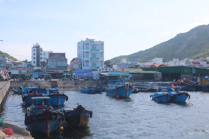 Đảo Bình Ba, xã Cam Bình, TP Cam Ranh, tỉnh Khánh Hòa ngày càng thay đổi thay. Ảnh: KS.