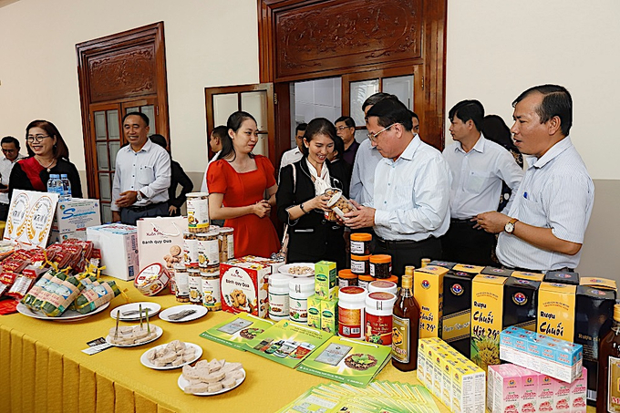 Đến nay, tỉnh Tiền Giang đã công nhận 174 sản phẩm OCOP. Ảnh: Minh Đảm.