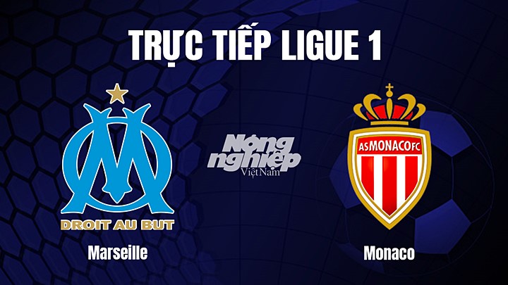 Trực tiếp bóng đá Ligue 1 (VĐQG Pháp) 2022/23 giữa Marseille vs Monaco hôm nay 29/1/2023