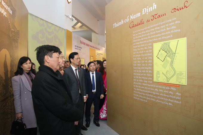 Triển lãm 'Dấu ấn Thành Nam' được tổ chức nhằm giới thiệu đến công chúng quá trình hình thành, phát triển cùng danh xưng Nam Định và những giá trị lịch sử văn hóa của mảnh đất Thành Nam xưa.