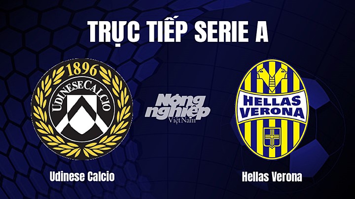 Trực tiếp bóng đá Serie A (VĐQG Italia) 2022/23 giữa Udinese Calcio vs Hellas Verona hôm nay 31/1/2023