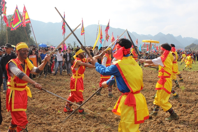 Lễ hội không chỉ thể hiện tinh thần thượng võ của dân tộc Việt Nam mà còn thấm đượm tinh thần dân chủ và mang tính nhân văn sâu sắc. Ảnh: Trang Anh.