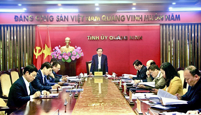 Nguyễn Xuân Ký, Ủy viên Trung ương Đảng, Bí thư Tỉnh ủy, Chủ tịch HĐND tỉnh, phát biểu kết luận.