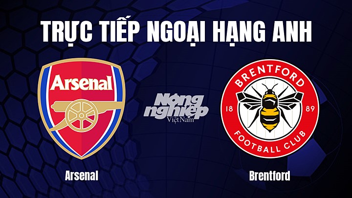 Trực tiếp bóng đá Ngoại hạng Anh giữa Arsenal vs Brentford hôm nay 11/2/2023