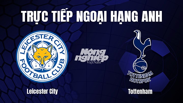 Trực tiếp bóng đá Ngoại hạng Anh giữa Leicester City vs Tottenham hôm nay 11/2/2023