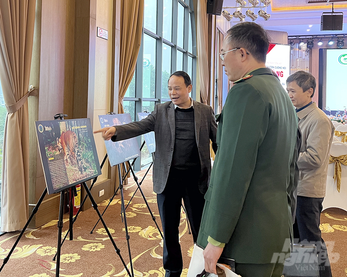 Ông Trần Xuân Cường, Giám đốc Vườn Quốc gia Pù Mát chia sẻ thêm thông tin của sự kiện. Ảnh: VQG Pù Mát.