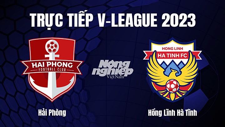 Trực tiếp bóng đá V-League 2023 giữa Hải Phòng vs Hà Tĩnh hôm nay 18/2/2023