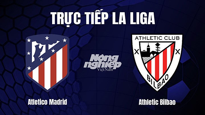 Trực tiếp bóng đá La Liga 2022/23 giữa Atletico Madrid vs Athletic Bilbao hôm nay 20/2/2023