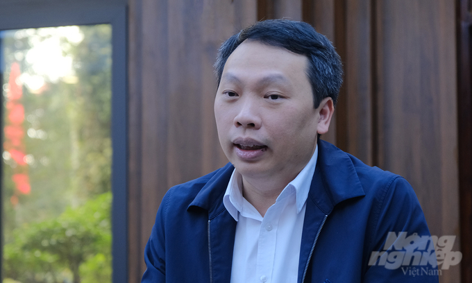 Thứ trưởng Nguyễn Huy Dũng cam kết ưu tiên nguồn lực công nghệ cho công tác chuyển đổi số nông nghiệp. Ảnh: Bá Thắng.