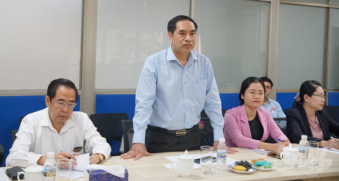 Cục trưởng Cục Việc làm, Bộ LĐ-TB&XH Vũ Trọng Bình. Ảnh: Nguyễn Thủy.