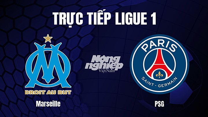 Trực tiếp bóng đá Ligue 1 (VĐQG Pháp) 2022/23 giữa Marseille vs PSG hôm nay 27/2/2023