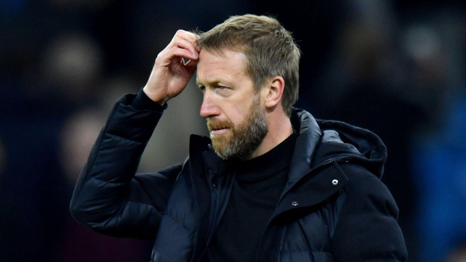 Graham Potter nhận sai sau trận thua Tottenham. 