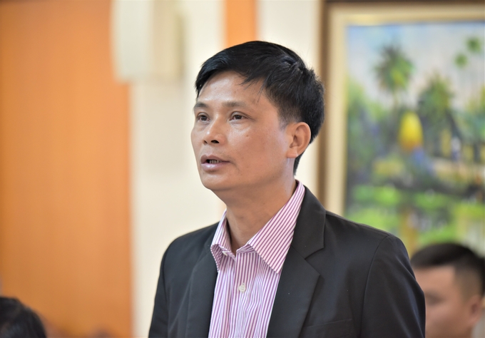 Mr. Nguyen Hoai Nam, Center for Digital Transformation and Agriculture Statistics (MARD).