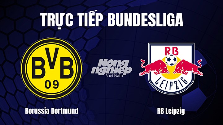 Trực tiếp bóng đá Bundesliga (VĐQG Đức) 2022/23 giữa Dortmund vs RB Leipzig hôm nay 4/3/2023