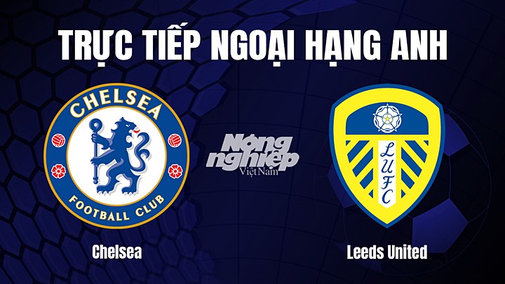 Trực tiếp bóng đá Ngoại hạng Anh giữa Chelsea vs Leeds United hôm nay 4/3/2023