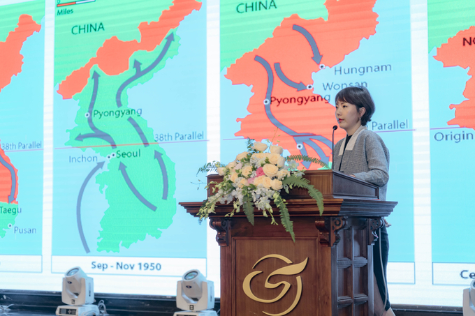 Các đại biểu tham dự hội thảo đã được nghe giới thiệu tổng quan Dự án và giới thiệu Roadshow Du lịch thông minh và bền vững tại tỉnh Thừa Thiên - Huế. Ảnh: DLH.