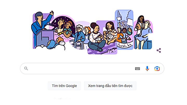 Google Google hôm nay 8/3: Mừng ngày Quốc tế Phụ nữ 2023