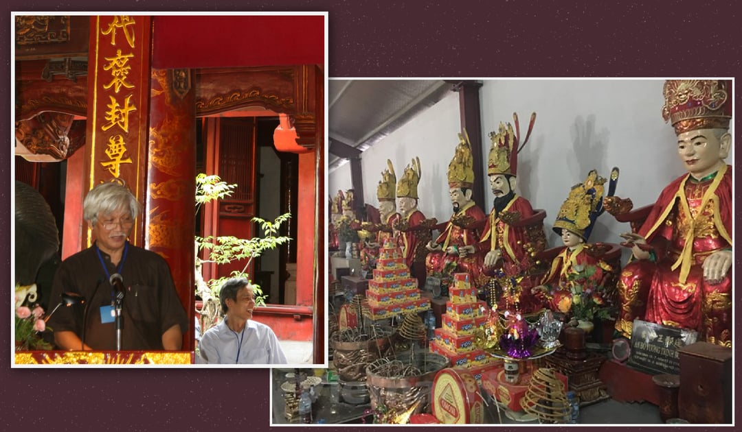 Bên cạnh phủ Trịnh có nghè Vẹt thờ các chúa Trịnh.