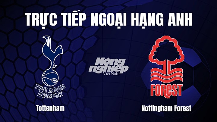 Trực tiếp bóng đá Ngoại hạng Anh giữa Tottenham vs Nottingham Forest hôm nay 11/3/2023