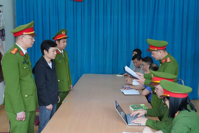 Công an tỉnh Hà Giang đã khởi tố bị can và lệnh bắt tạm giam 4 tháng đối với Vũ Đức Thắng. Ảnh: Tư liệu.