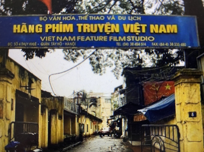 Trụ sở Hãng phim truyện Việt Nam đang xuống cấp nghiêm trọng.