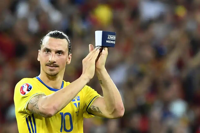 Sư tử Zlatan Ibrahimovic trở lại tuyển Thuỵ Điển. Ảnh: AS.