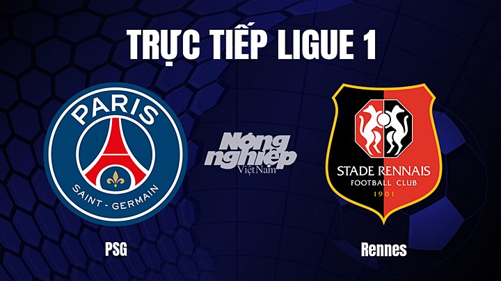 Trực tiếp bóng đá Ligue 1 (VĐQG Pháp) 2022/23 giữa PSG vs Rennes hôm nay 19/3/2023