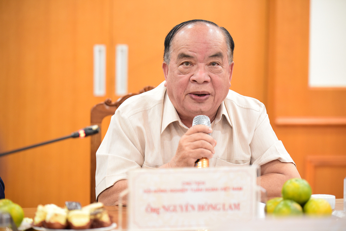Ông Nguyễn Hồng Lam - Chủ tịch Hội Nông nghiệp tuần hoàn  (4)