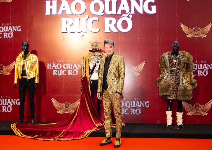Ca sĩ Đàm Vĩnh Hưng tại lễ công bố dự án điện ảnh 'Hào quang rực rỡ - The King'.
